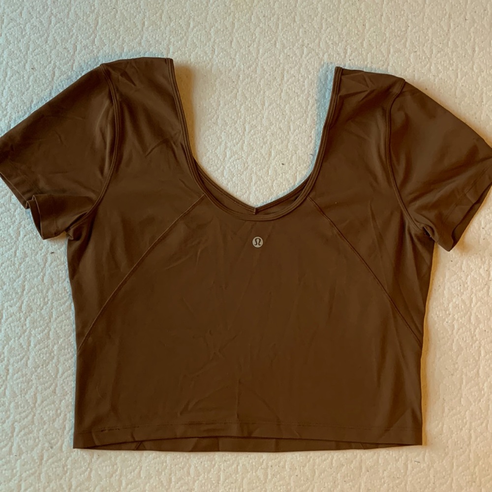 Lululemon Align brown T-Shirt size 12